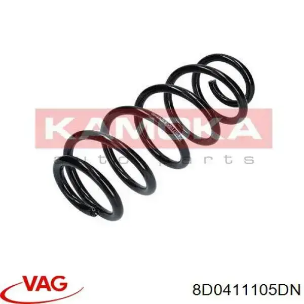 Купить 8D0411105DN VAG Винтовая пружина подвеска