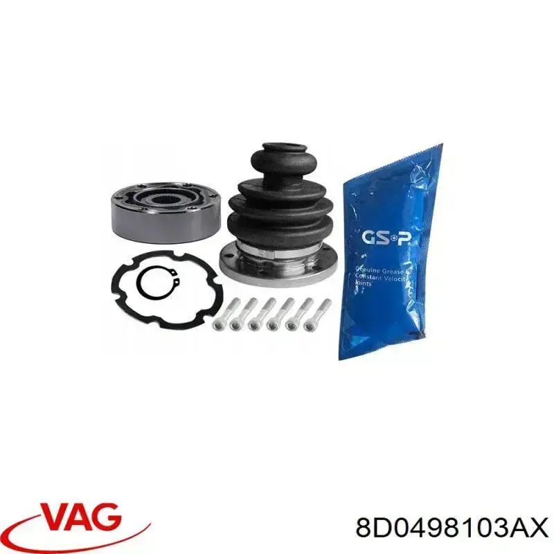 ШРУС внутренний 8D0498103AX VAG