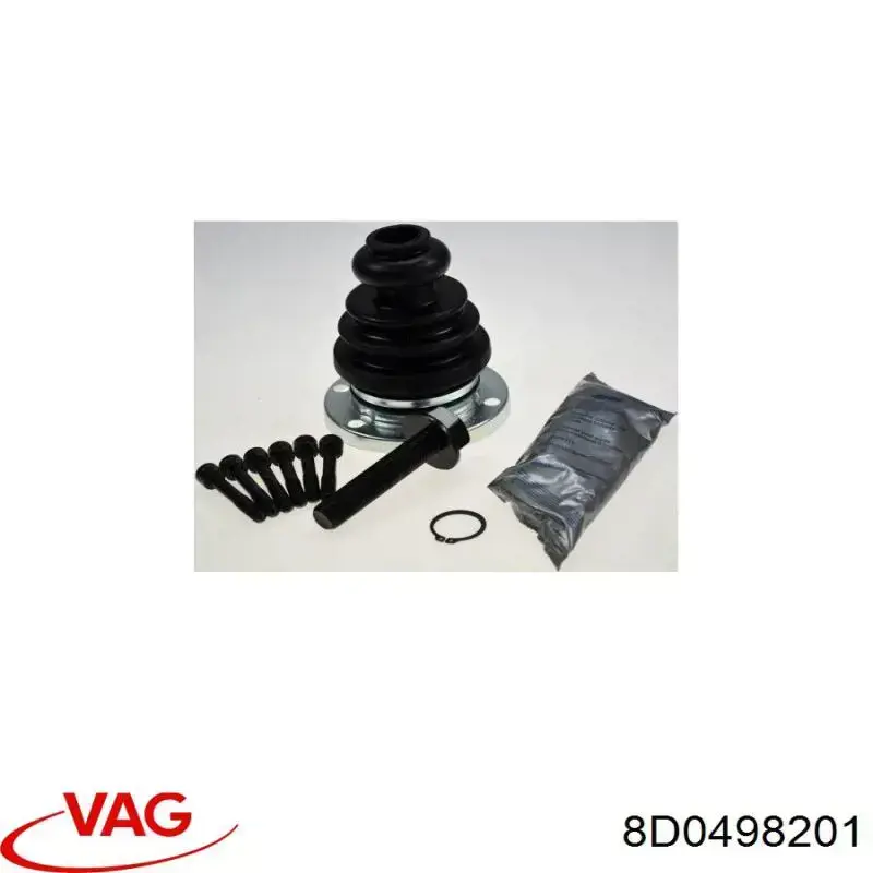 Купить 8D0498201 VAG Пыльник гранаты внутренний, передней полуоси