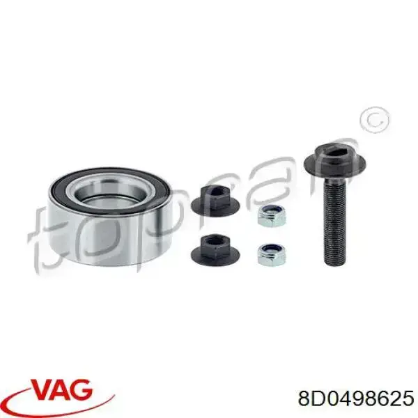 Купить 8D0498625 VAG Подшипник задней ступицы