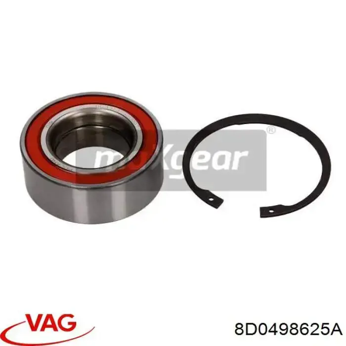 Комплект подшипника ступицы колеса VAG 8D0498625A цена, от 20.78 USD