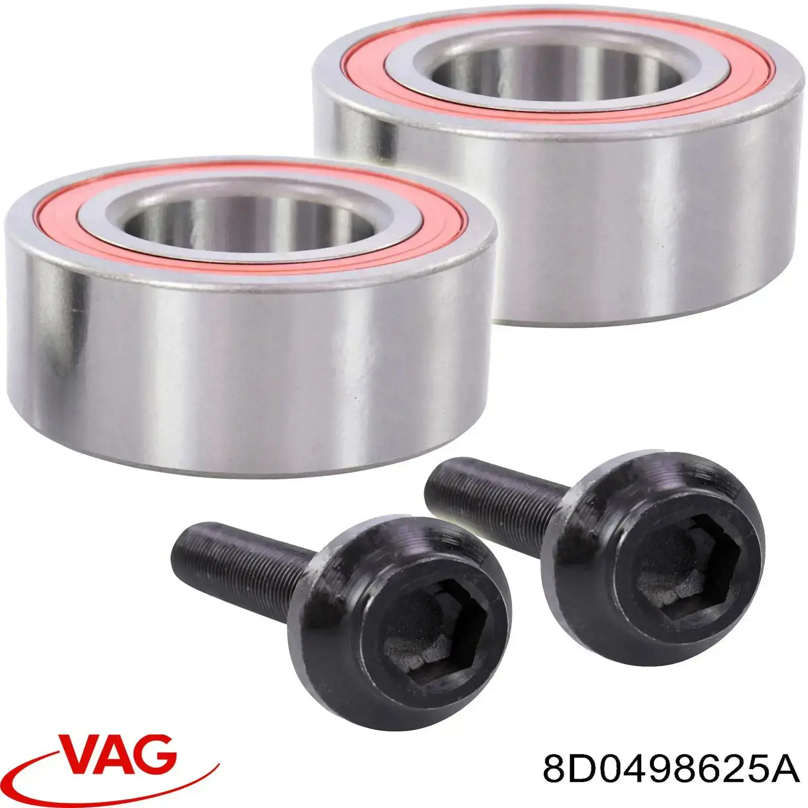 Купить 8D0498625A VAG Подшипник передней ступицы