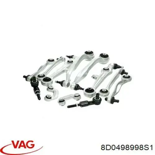 8D0498998S1 VAG комплект рычагов передней подвески