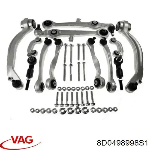 8D0498998S1 VAG Комплект передних рычагов