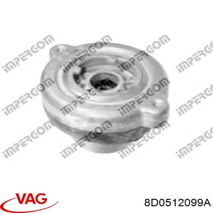 Опора заднего амортизатора VAG 8D0512099A цена, от 39.50 USD