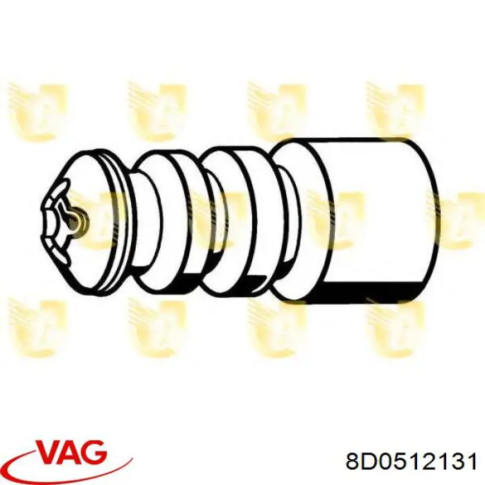 8D0512131 VAG Буфер амортизатора заднего