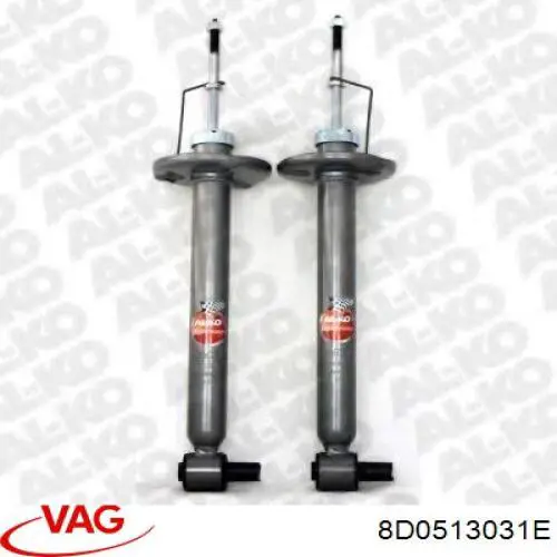 Стойка амортизатора задняя VAG 8D0513031E цена, от 28.08 USD