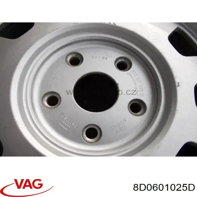 8D0601025D VAG Оригинальные диски