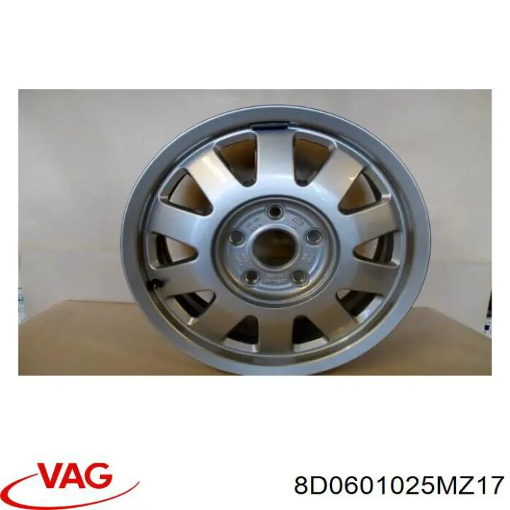 8D0601025MZ17 VAG Оригинальные диски