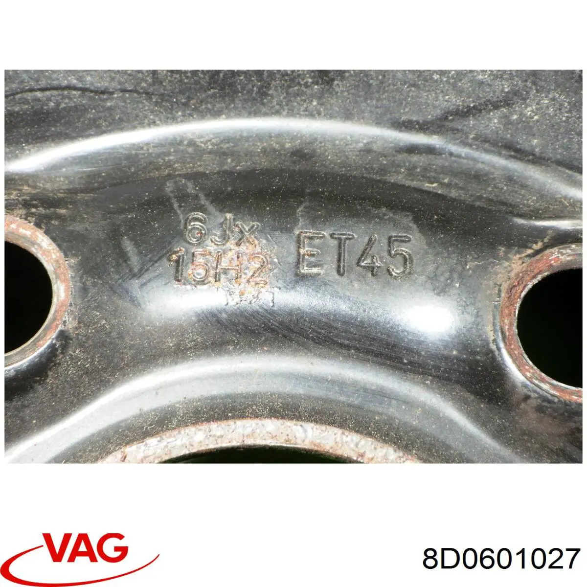 Купить 8D0601027 VAG Диск колесный