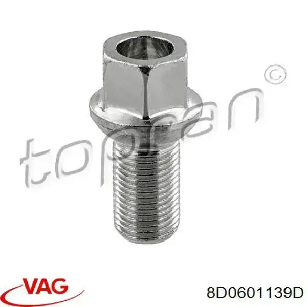 Болт колесный  VAG 8D0601139D цена, от 1.69 USD