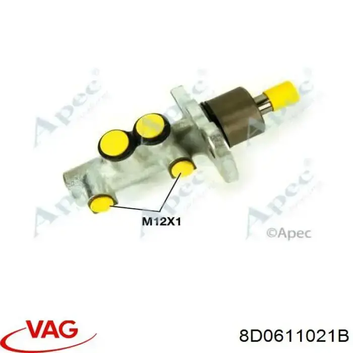 Купить 8D0611021B VAG Главный тормозной цилиндр
