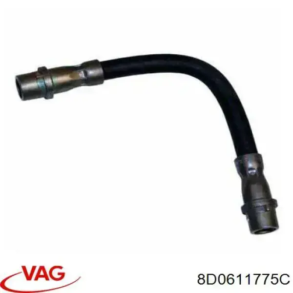 Купить 8D0611775C VAG Задний тормозной шланг