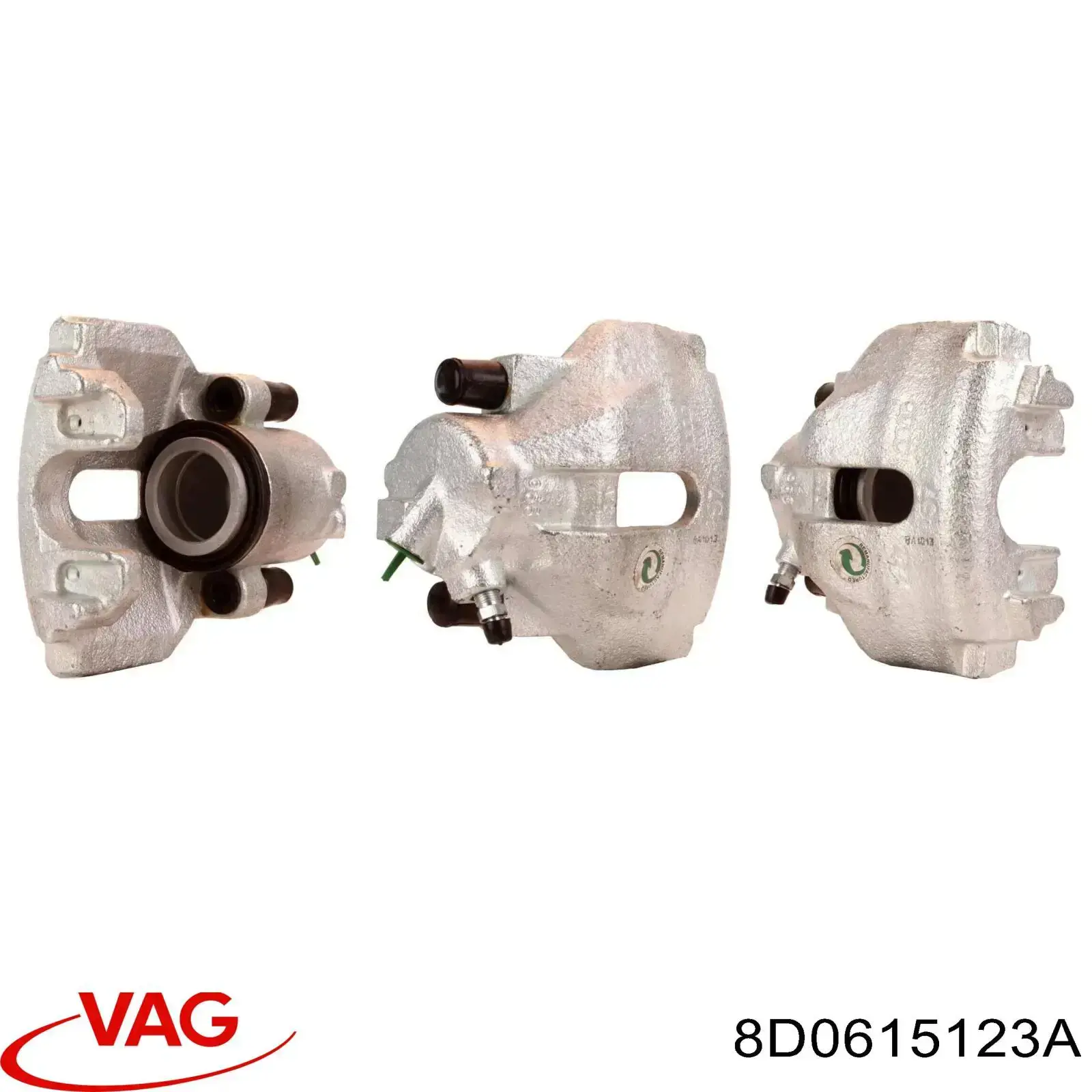 Купить 8D0615123A VAG Суппорт тормозной передний левый