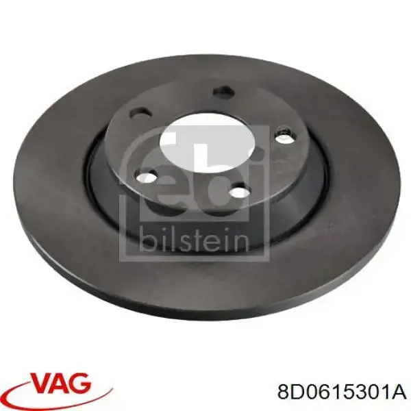 Купить 8D0615301A VAG Ротор тормозной