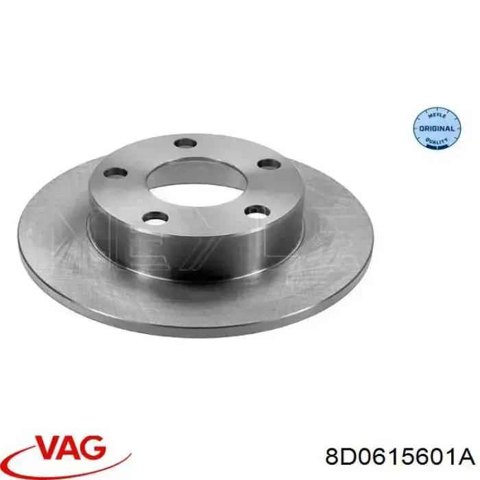 Задний тормозной диск VAG 8D0615601A цена, от 25.82 USD