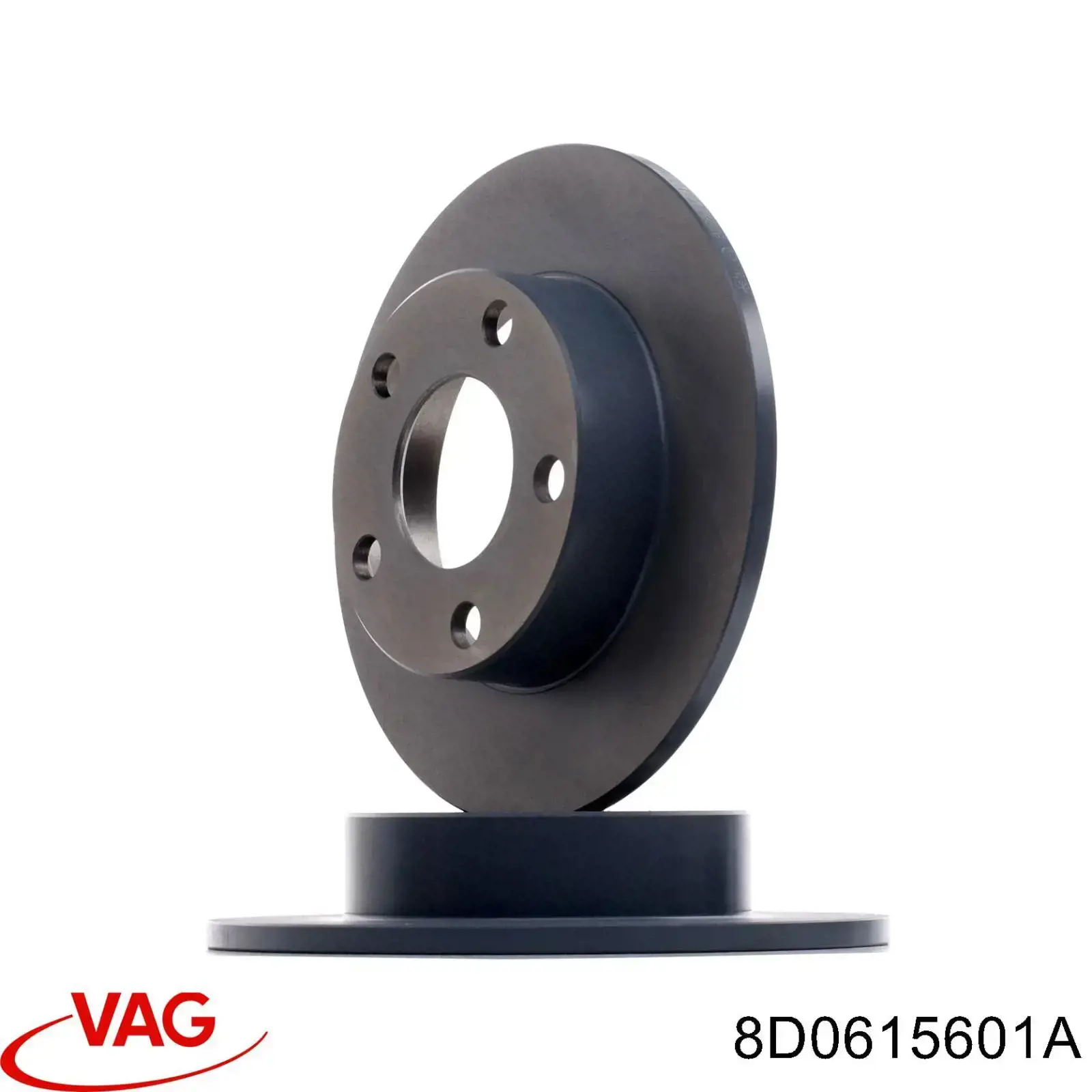 Купить 8D0615601A VAG Диск тормозной задний