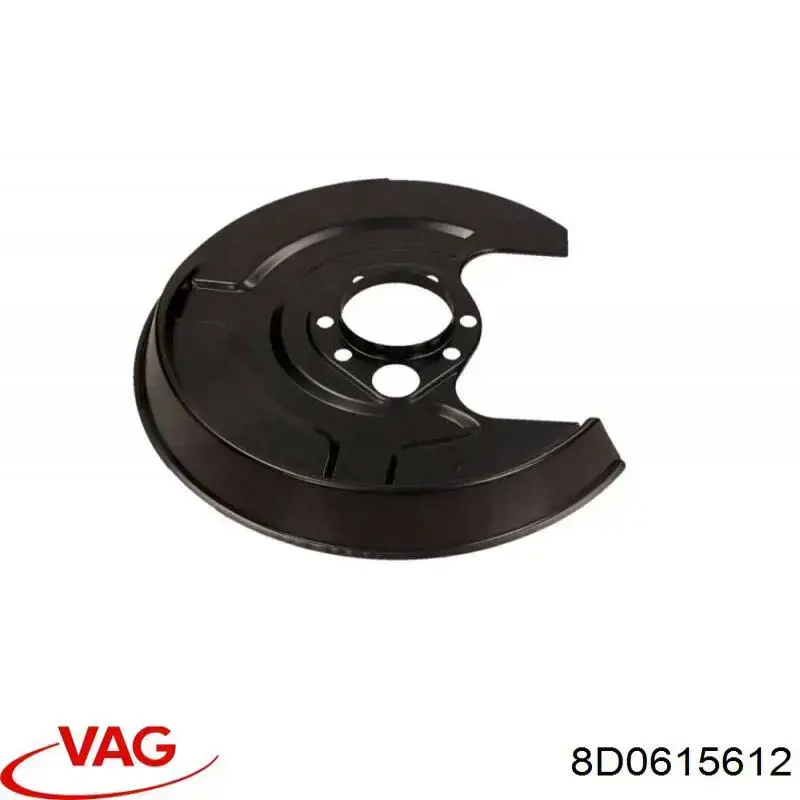 Щиток тормозного диска заднего правый VAG 8D0615612 цена, от 16.41 USD