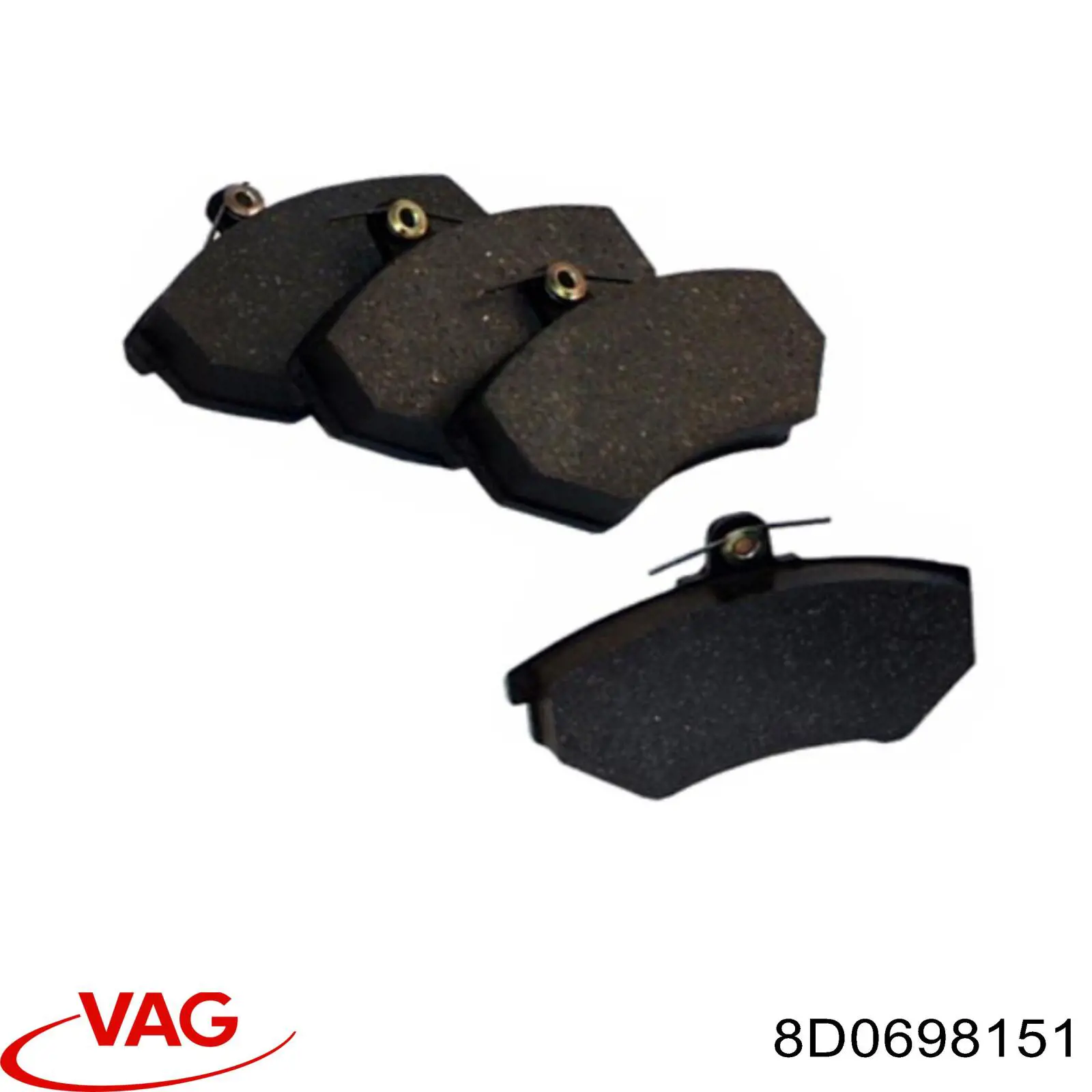 Тормозные колодки VAG 8D0698151