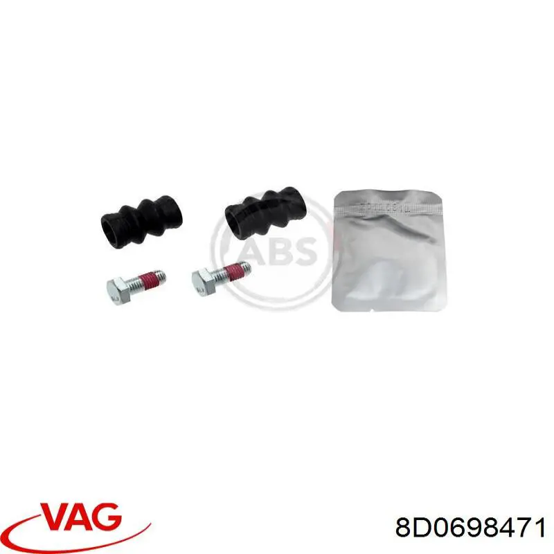 Купить 8D0698471 VAG Ремкомплект суппорта тормозного, заднего