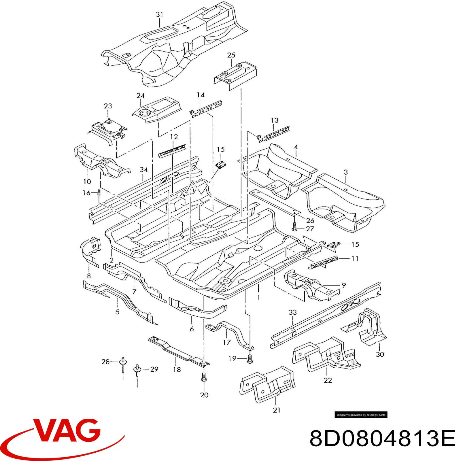 8D0804813E VAG 