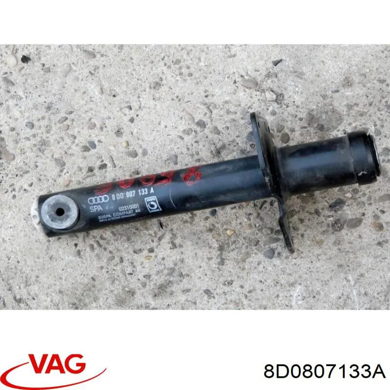 Кронштейн крепления бампера переднего левый VAG 8D0807133A цена, от 11.26 USD