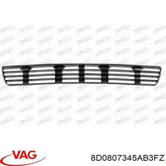Купить 8D0807345AB3FZ VAG Решетка бампера переднего левая