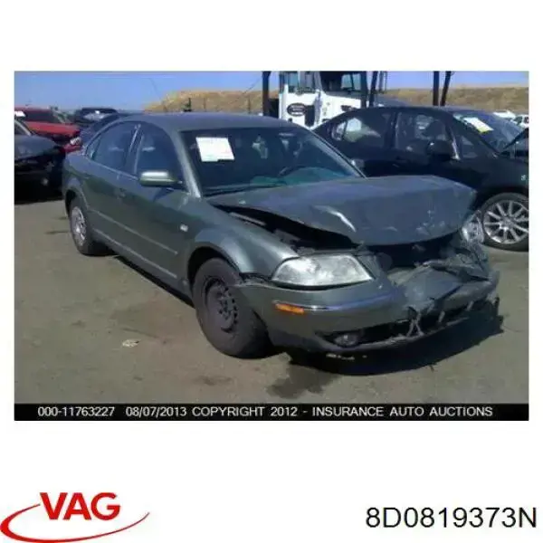 Шланг радиатора печки обратка VAG 8D0819373N цена, от 9.88 USD
