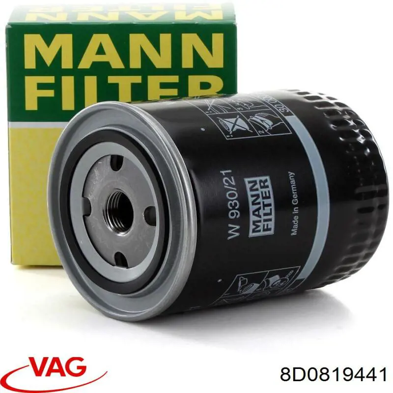 Купить 8D0819441 VAG Фильтр салона угольный