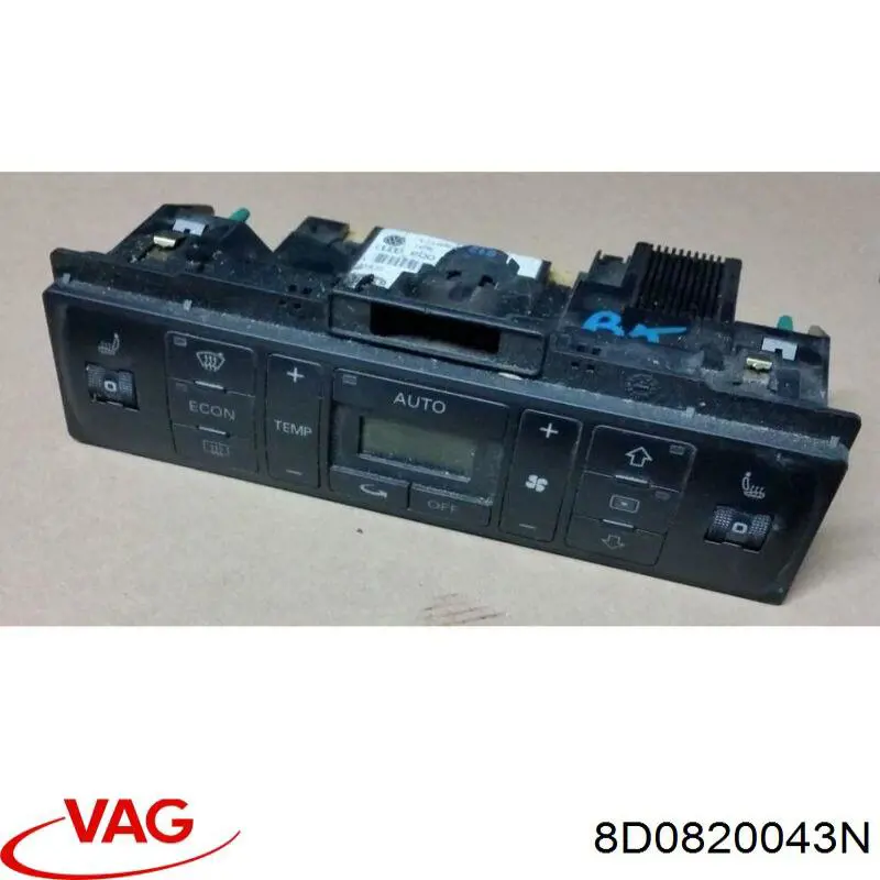 8D0820043N B98 VAG блок управления режимами отопления/кондиционирования