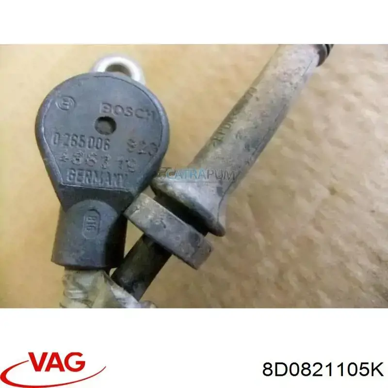 Крыло левое VAG 8D0821105K