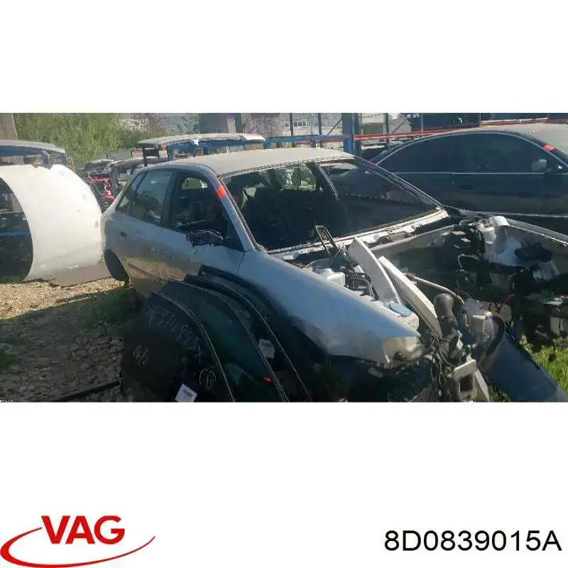 8E0839015A VAG Замок двери задней левой
