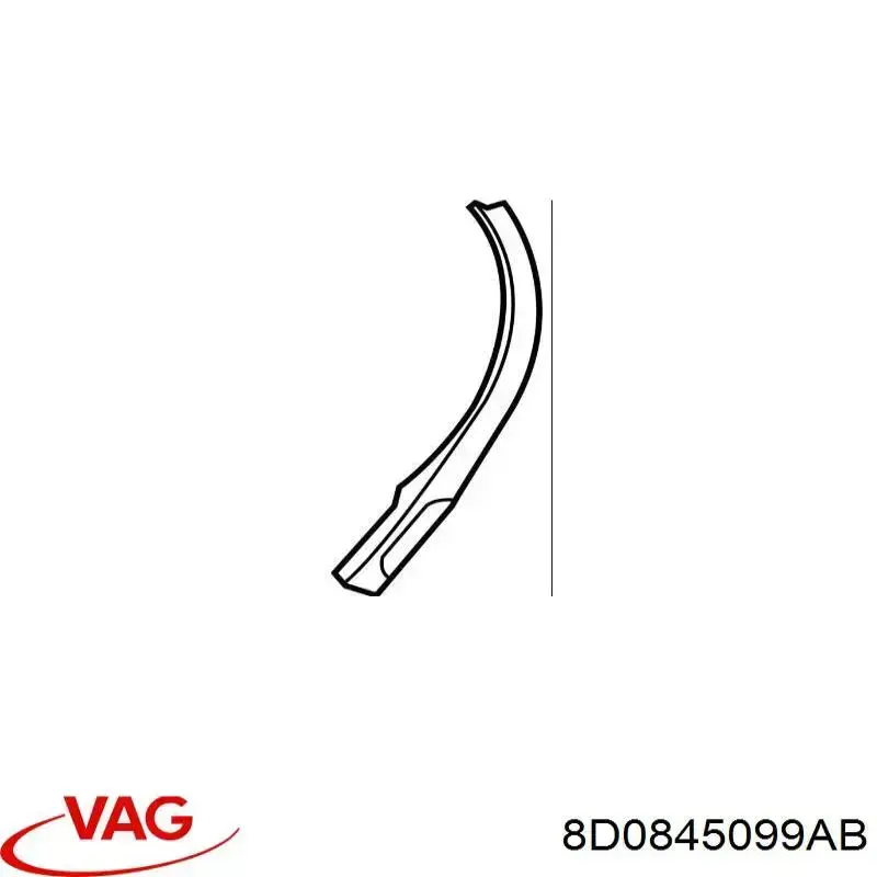 Стекло лобовое VAG 8D0845099ABNVB цена, от 148.74 USD