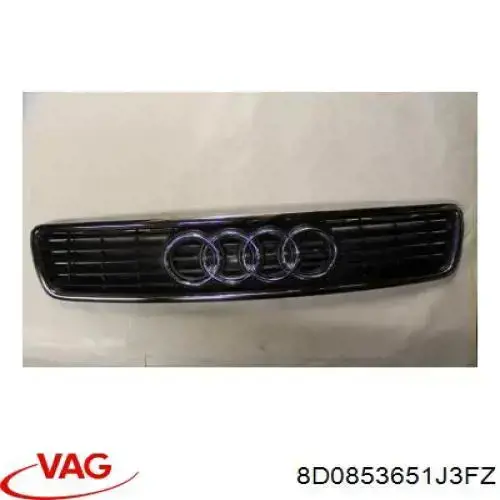 Облицовка радиатора VAG 8D0853651J3FZ цена, от 17.74 USD