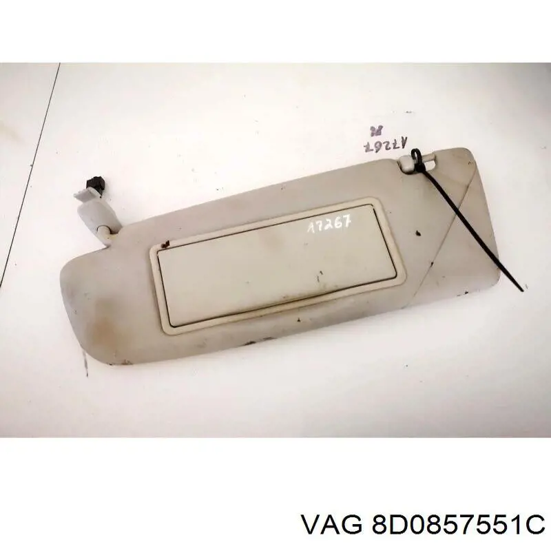 8D0857551C VAG Козырек противосолнечный