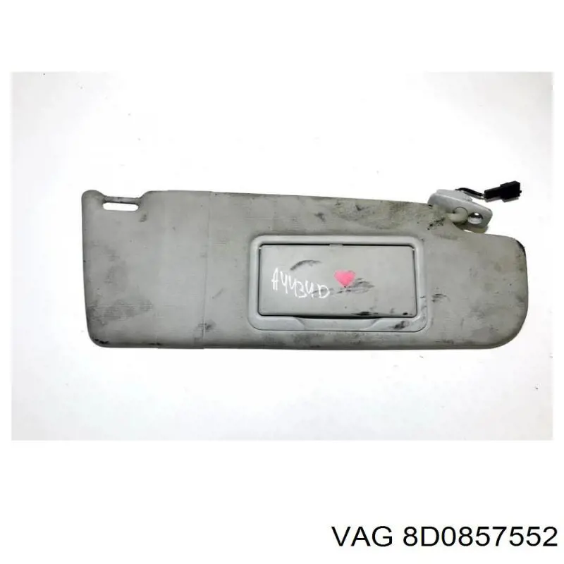 8D0857552 VAG Козырек противосолнечный
