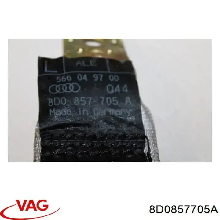 Ремень безопасности передний левый VAG 8D0857705A цена, от 7.05 USD