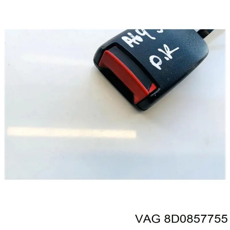 Купить 8D0857755 VAG Рычаг (замок) фиксации ремня безопасности передний