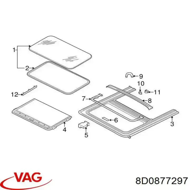Купить 8D0877297 VAG 