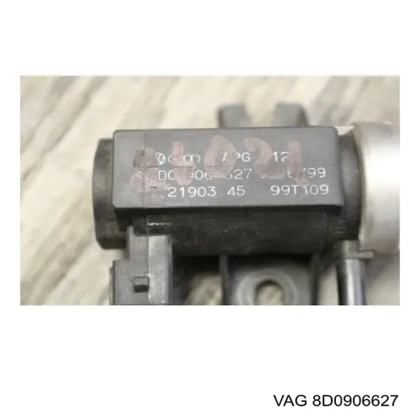 Купить 8D0906627 VAG Клапан преобразователь давления наддува (соленоид) 