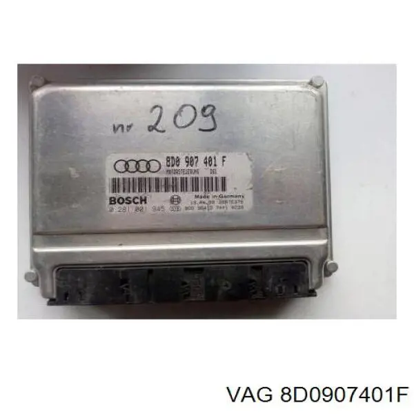 8D0907401F VAG Мозги двигателя