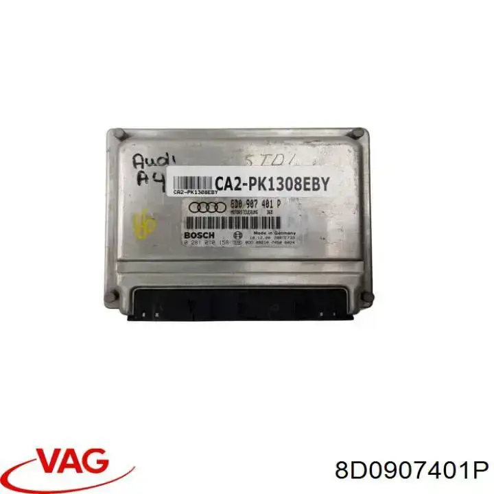 ЭБУ двигателем VAG 8D0907401P цена, от 36.72 USD