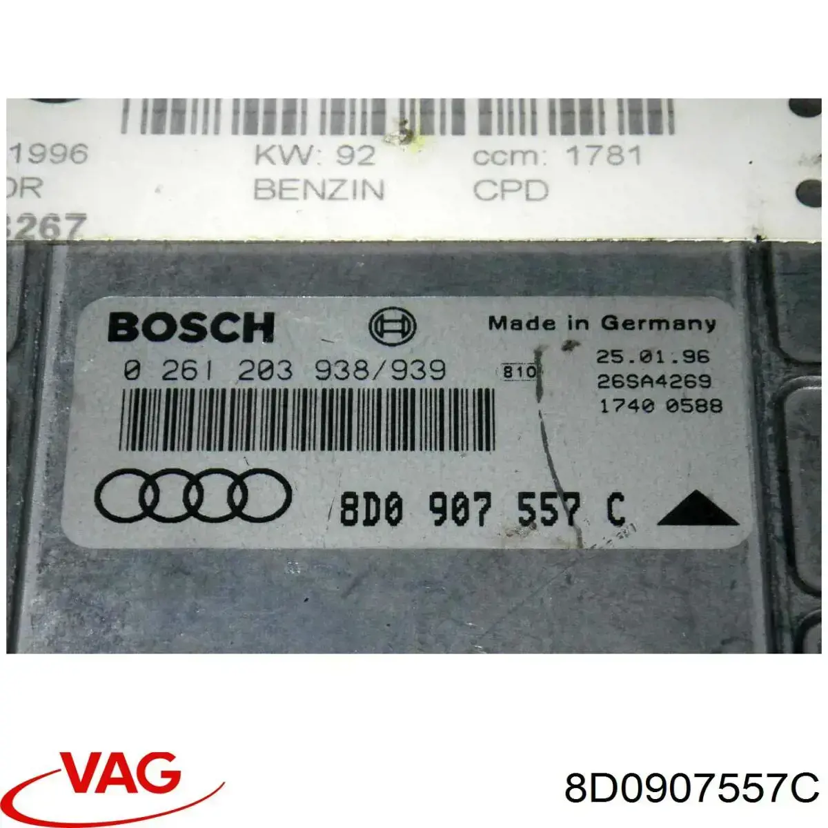 ЭБУ двигателем VAG 8D0907557CV цена, от 23.98 USD