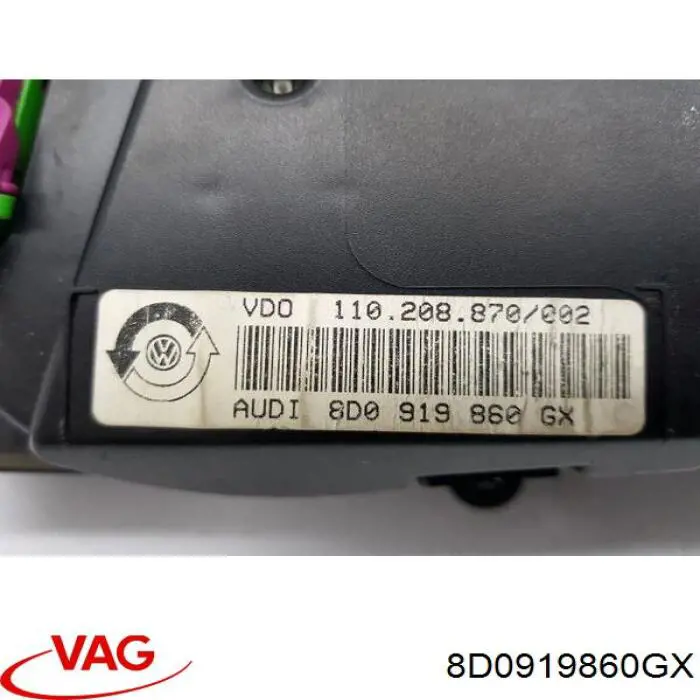  8D0919860GX VAG