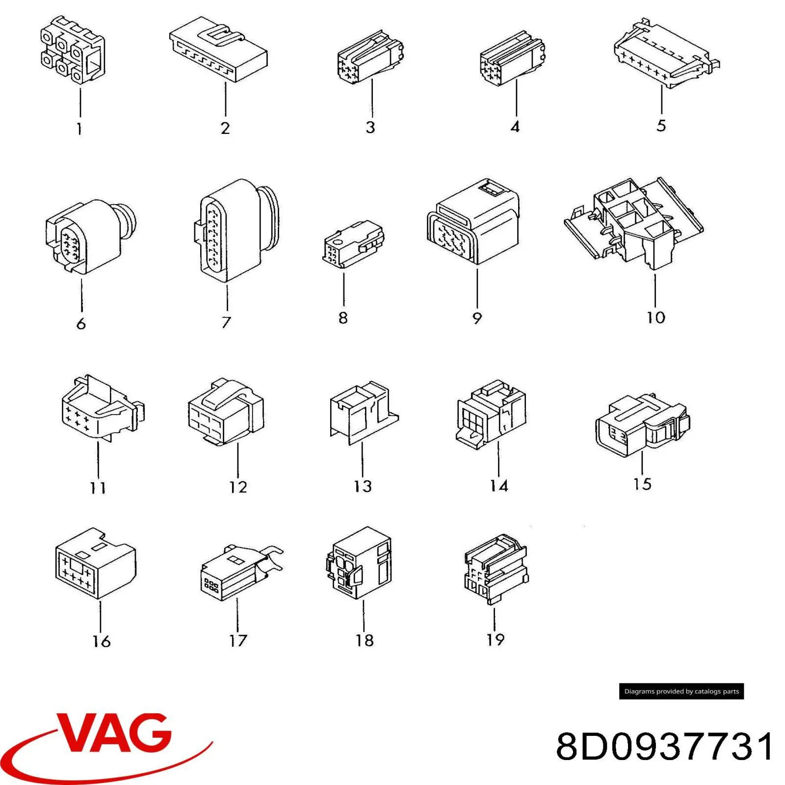 Купить 8D0937731 VAG 