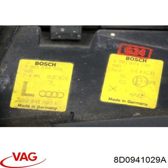 Купить 8D0941029A VAG Фара левая передняя