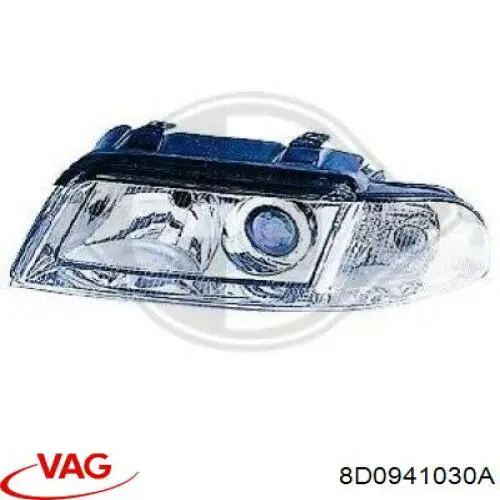 Правая блок фара VAG 8D0941030A цена, от 51.41 USD