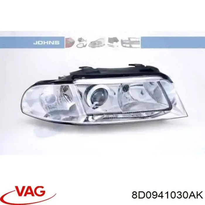 Правая блок фара VAG 8D0941030AK цена, от 96.84 USD