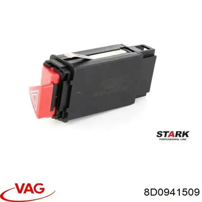 Кнопка аварийного сигнала VAG 8D0941509 цена, от 12.67 USD