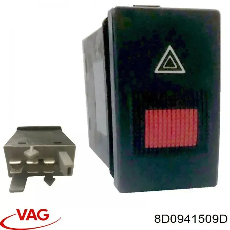 Кнопка аварийной сигнализации VAG 8D0941509D